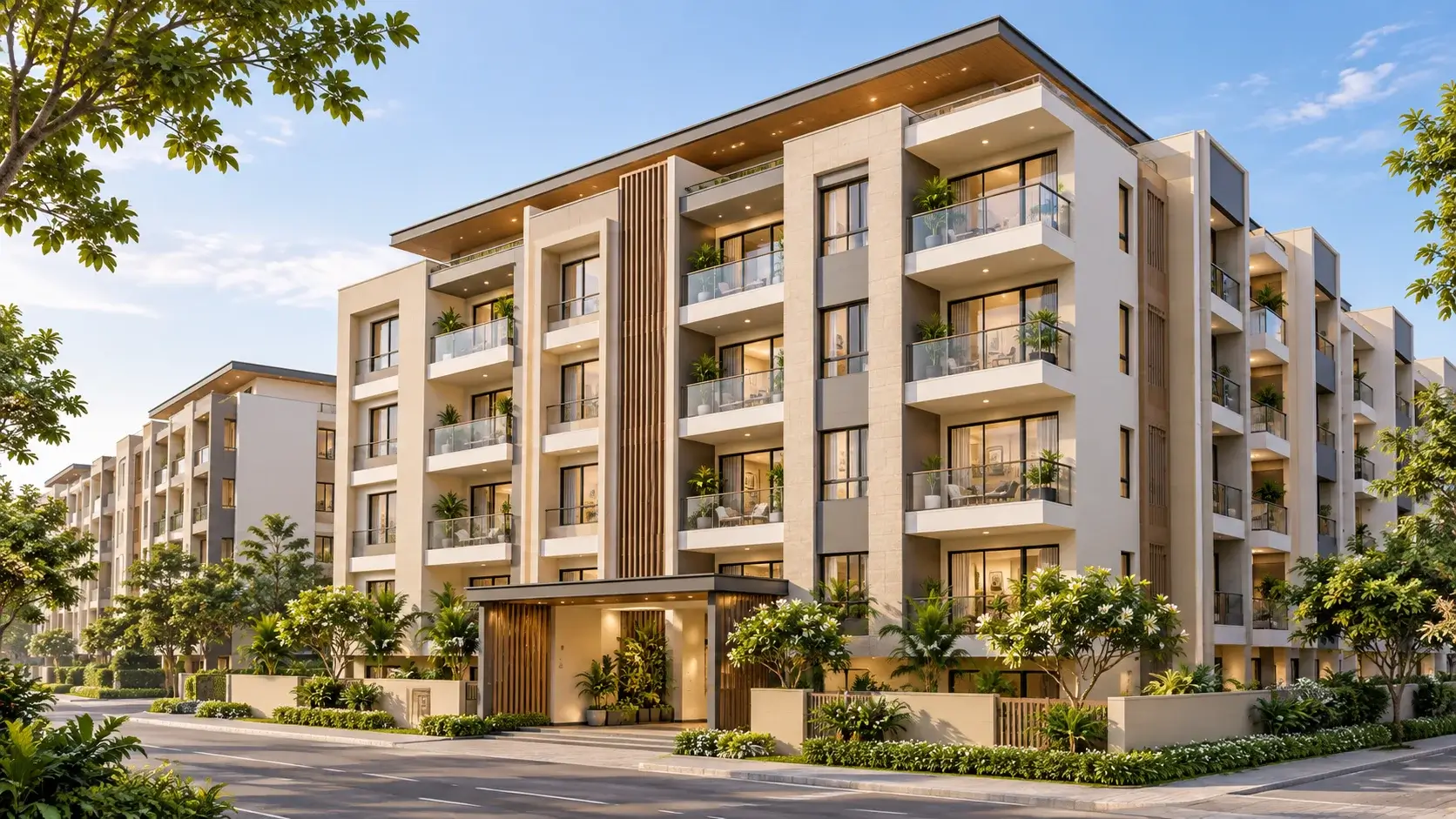 Your Empire 2 BHK flats with balconies